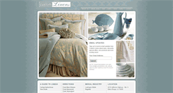 Desktop Screenshot of customlinens.net